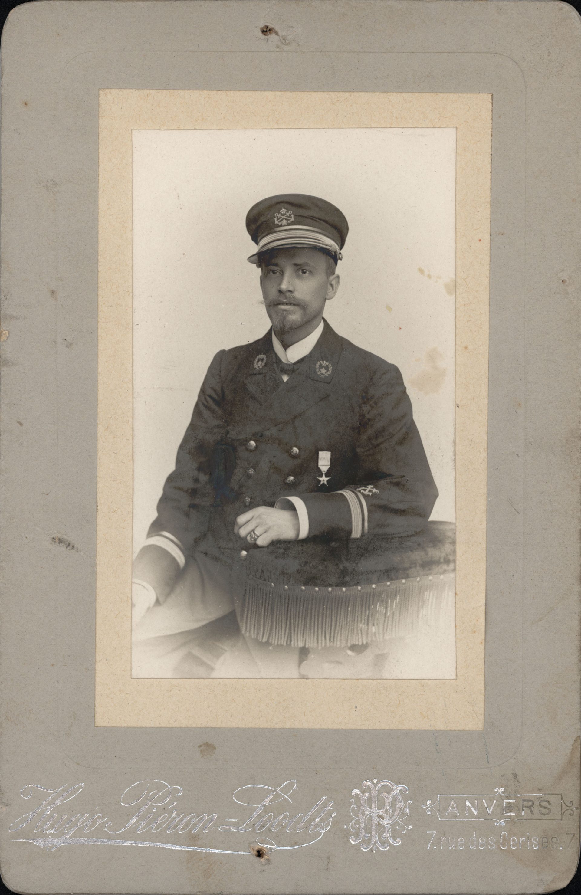 Fotografiporträtt av Gustaf Wilhelm Nilsson.