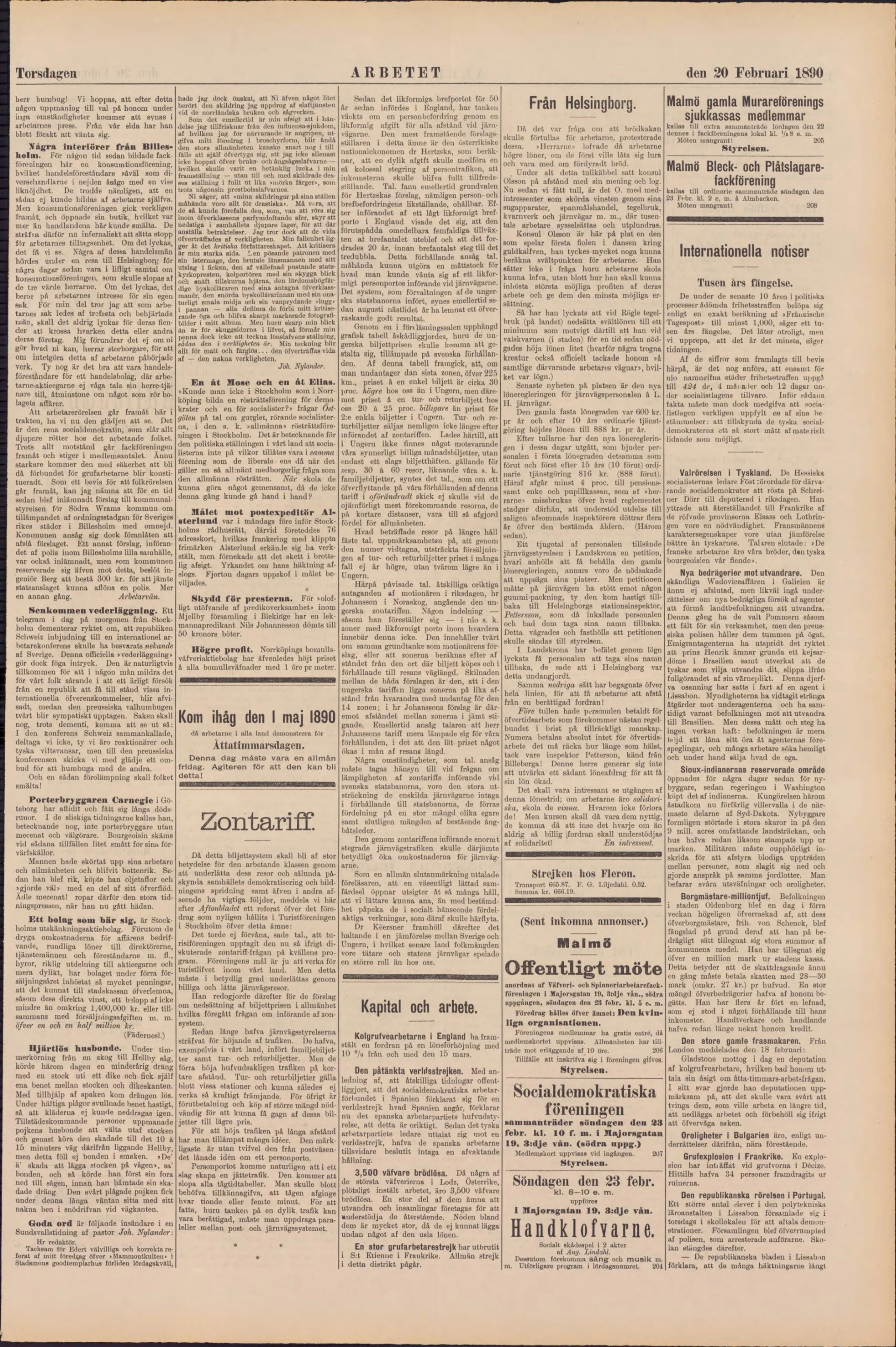 Jernvagen_Angelholm_1890-02-20_Arbetet